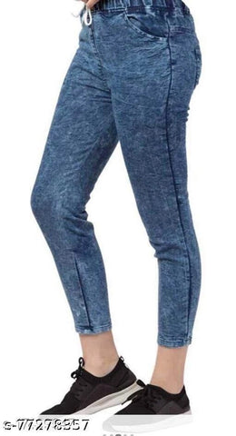 Denim Jeans for Women (Blue, 28)