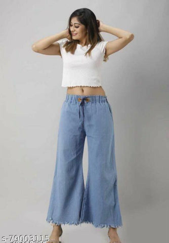 Denim Jeans for Women (Blue, 28)