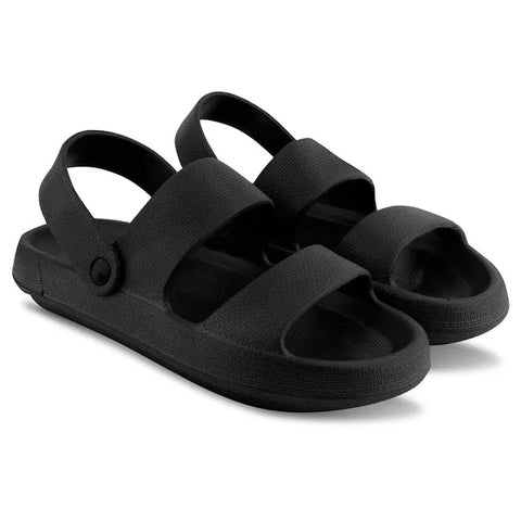 Men's Buckled Knitted Orthopaedic Sandals