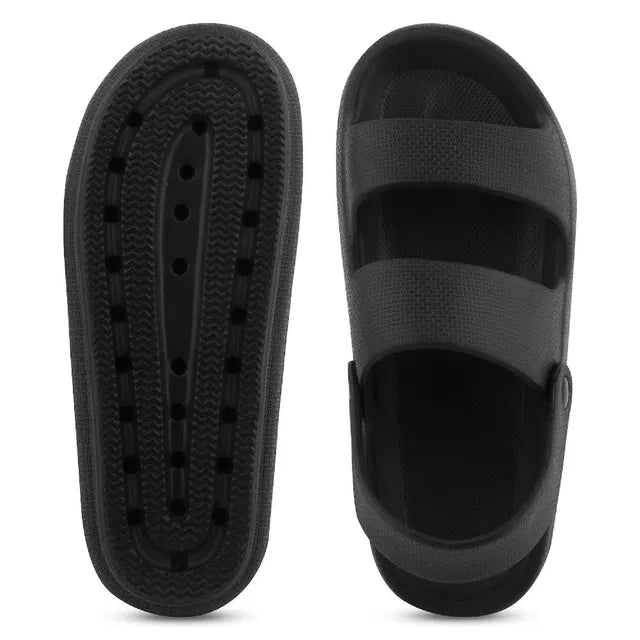 Men's Buckled Knitted Orthopaedic Sandals