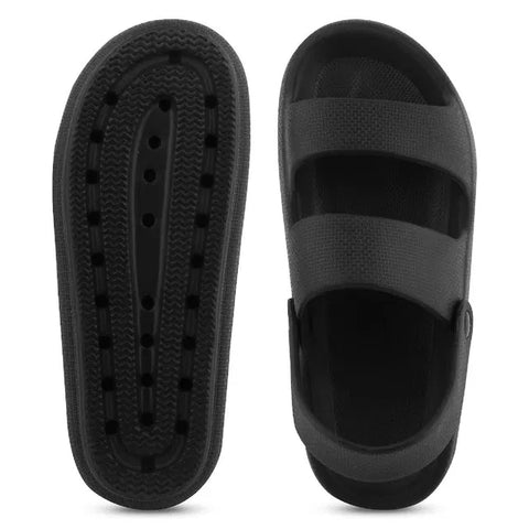 Men's Buckled Knitted Orthopaedic Sandals