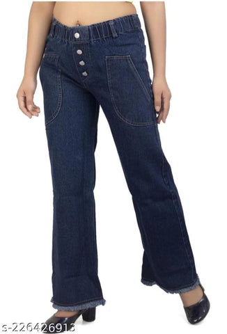 Denim Jeans for Women (Blue, 28)