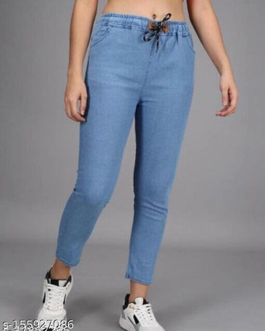 Denim Jeans for Women (Blue, 28)