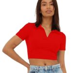 Women's Slim Fit Crop Top