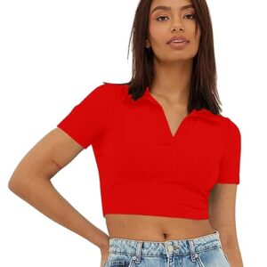 Women's Slim Fit Crop Top