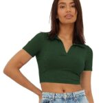 Women's Slim Fit Crop Top
