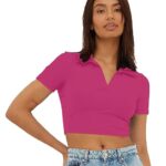 Women's Slim Fit Crop Top